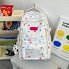 Schoolbag Campus School Bag Female Junior High School Student Cute Versatile Travel Backpack Large Capacity Leisure High School Student Backpack