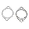 2 Bolts 3in Exhaust Flange Connection Kit Metal Alloy Universal for Exhaust Downpipe Catback Headers