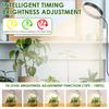 LED Grow Light Full Spectrum Plant Lamp Dimmable 3 Modes Height Adjustable Indoor Plants Light 3/9/12H Timer 10-Level Dimming