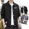 Tooling Jacket Cardigan Casual Loose Trendy Brand Clothes Hong Kong Style Denim Versatile Jacket