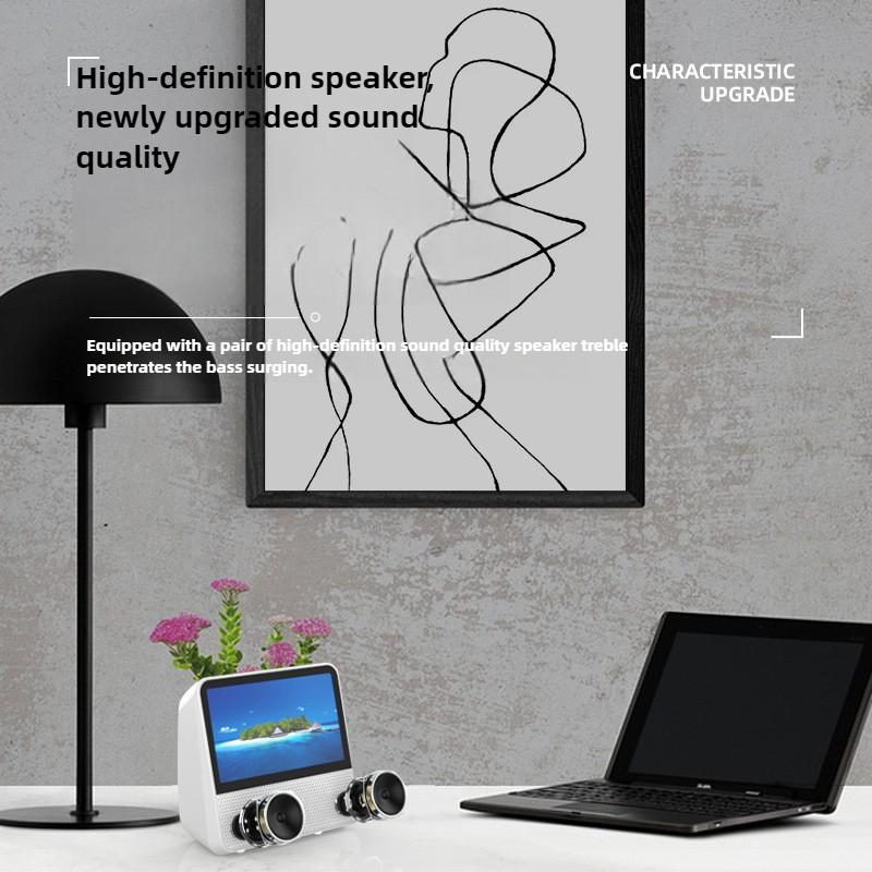 Wielofunkcyjny przenośny odtwarzacz CD/VCD/DVD Bluetooth 7-calowy ekran dotykowy o wysokiej rozdzielczości 1080P bateria litowa podwójne głośniki