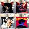 Animation C-Cowboy B-Bebop Spike Pillow Case Fashion Square Pillowcase Bedroom Sofa Room Ins Decoration Leisure