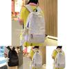 Starry Sky Backpack With Laptop Pocket And Breathable Oxford Fabric For School Students