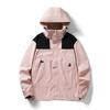 Herren Damen 3-in-1 Abnehmbare Winddichte Wanderjacke mit Fleecefutter Outdoor Abenteuer Winter