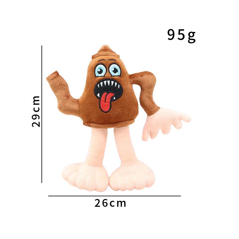 Nouvelle Peluche Boule Tung Tung Tung Ballerine Cappuccino Poupée Bébé Drôle Glorbo Frutto Drillo Dessin Animé Animal en Peluche Doux Jouet Cadeaux Enfants 1PCS