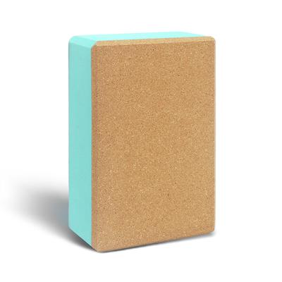 Yoga-Ziegel aus EVA und synthetischem Kork, Yoga-Block für den Heimgebrauch, Fitnessstudio, Fitness, Pilates, Yoga, Hilfsmittel zum Tanzen