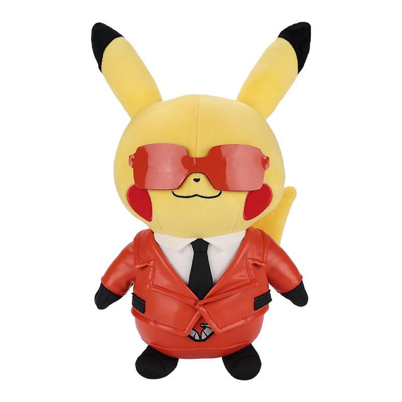 Oryginalne pluszowe lalki Pokémon: Pikachu, Gengar, Duży Squirtle, Charmander, Eevee, Lalka z automatu z chwytakiem