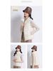 Women's Lightweight White Duck Down Vest: Short Stand-Up Collar Inner Layer for Winter