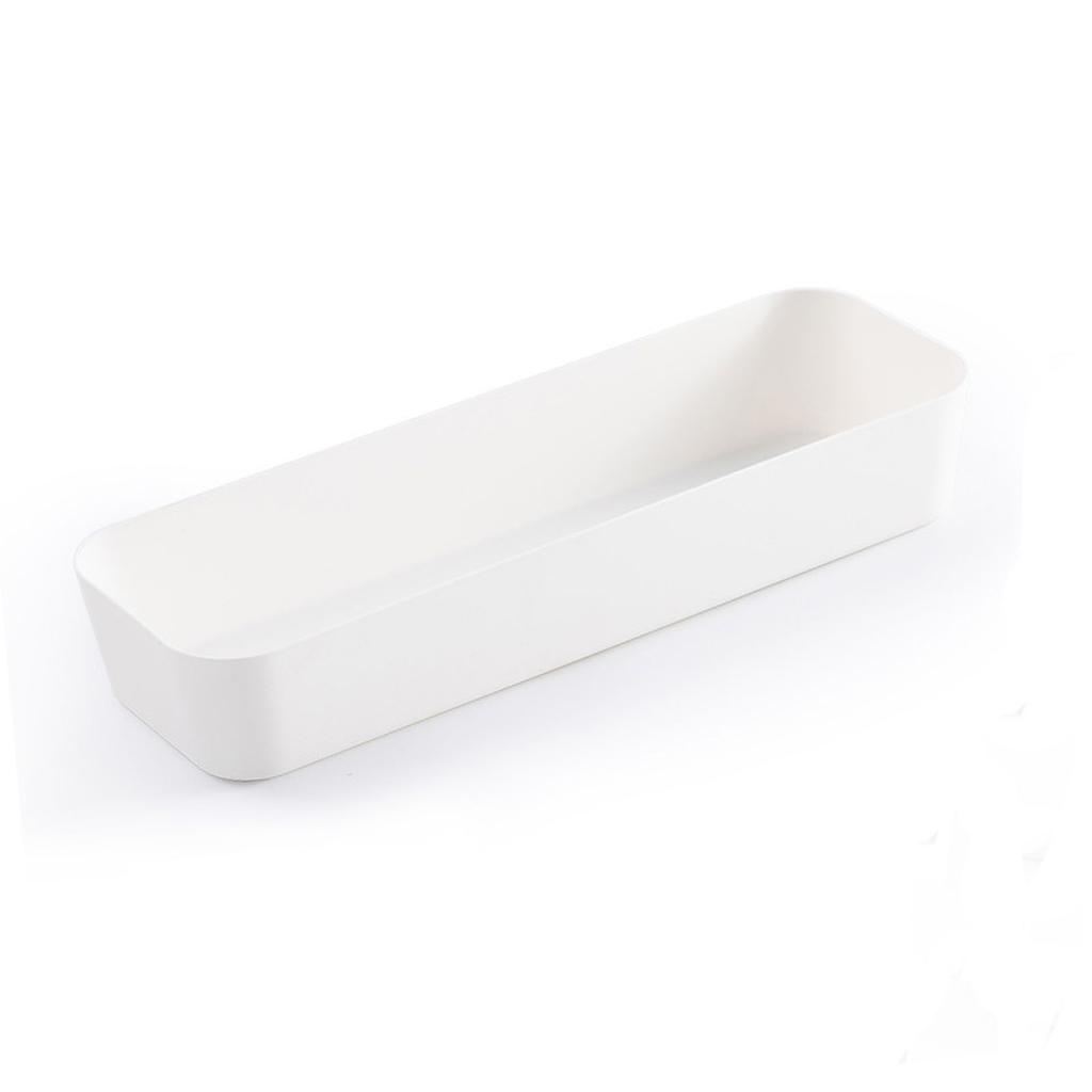 Drawer Organizer Desk Cosmetic Stationery Organizing Container Drawer Divider Box for Kitchen Bedroom Bathroom Office