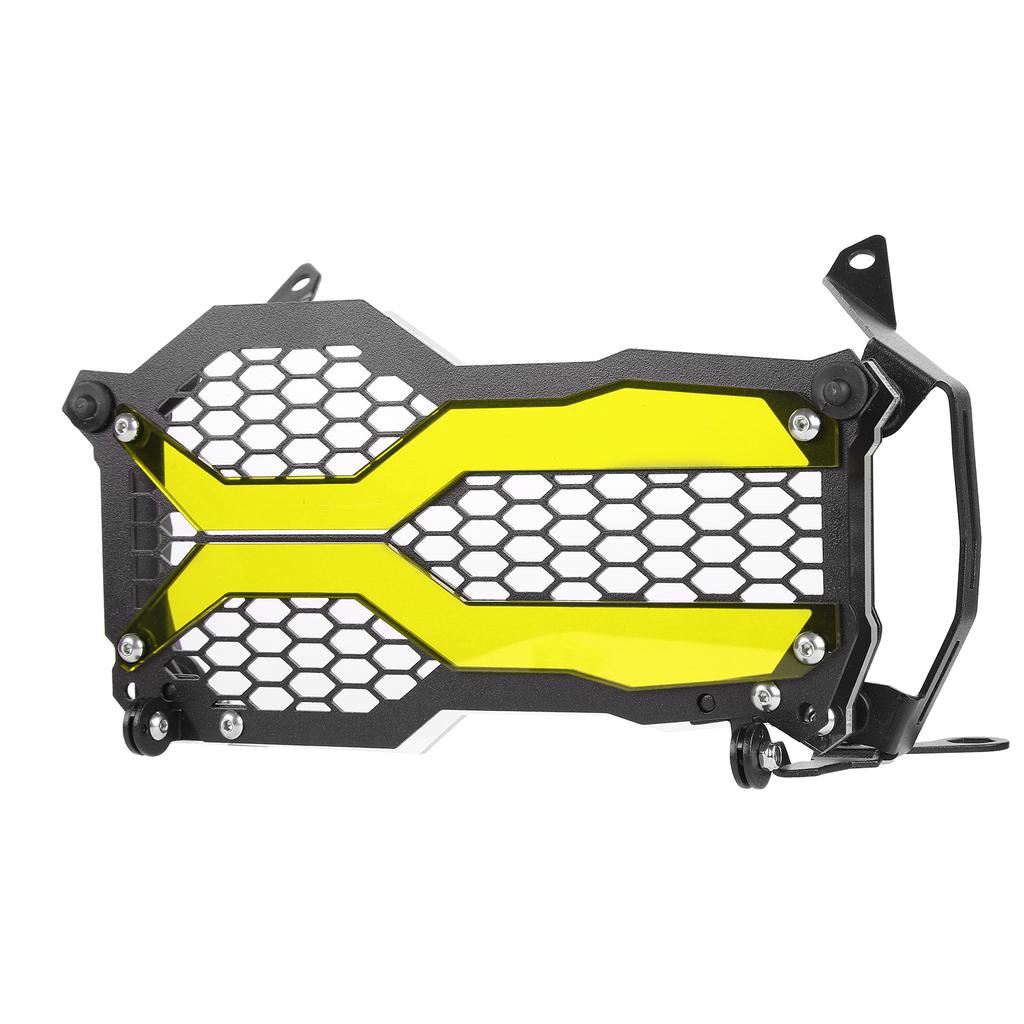 Motorcycle Front Headlight Grille Guard Cover Modification Replacement for R1250GS ADV 2021Yellow