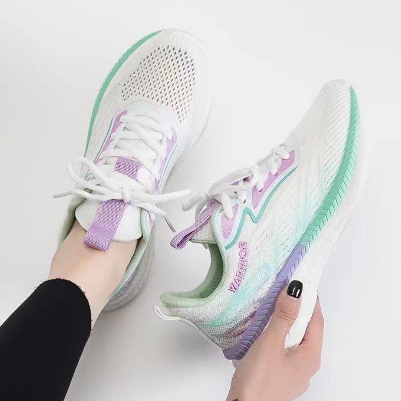 Fashion Lightweight Women's Shoes 2024 New Mesh Running Sports Shoes Color Blocked Casual Vulcanized Shoes Zapatillas Deporte Sneakers