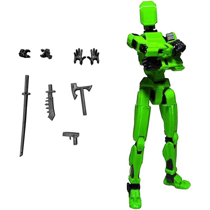 Multi-Jointed Movable Shapeshift Robot 2.0 3D Printed Mannequin Dummy 13 Action