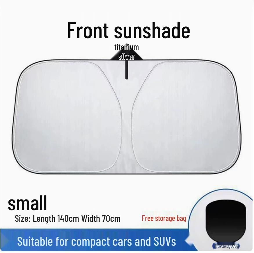 Douyin Tmall Car Windshield Sunshade - Summer Visor 145cmx80cm