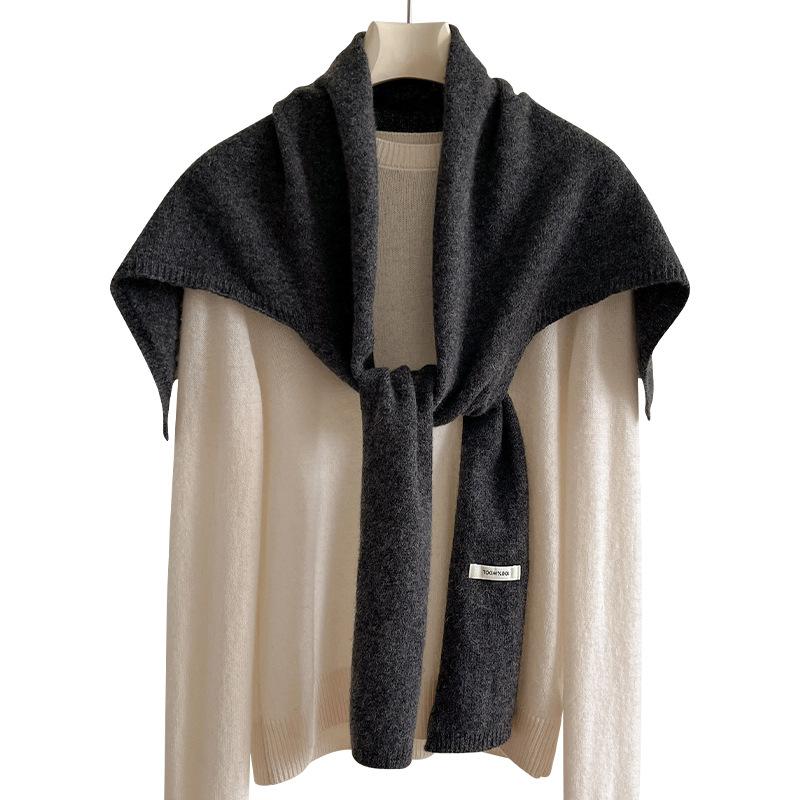 New Fashionable and Versatile Shawl  High End Women's Light Luxury Style Scarf Korean Style Instagram Outer Layer Warm Little Scarf
