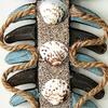 1pc Vintage Fishbone Hanging Ornaments Nautical Style Handicraft Wood Fish Pendant Ative Fishing Net Home Wall Decor