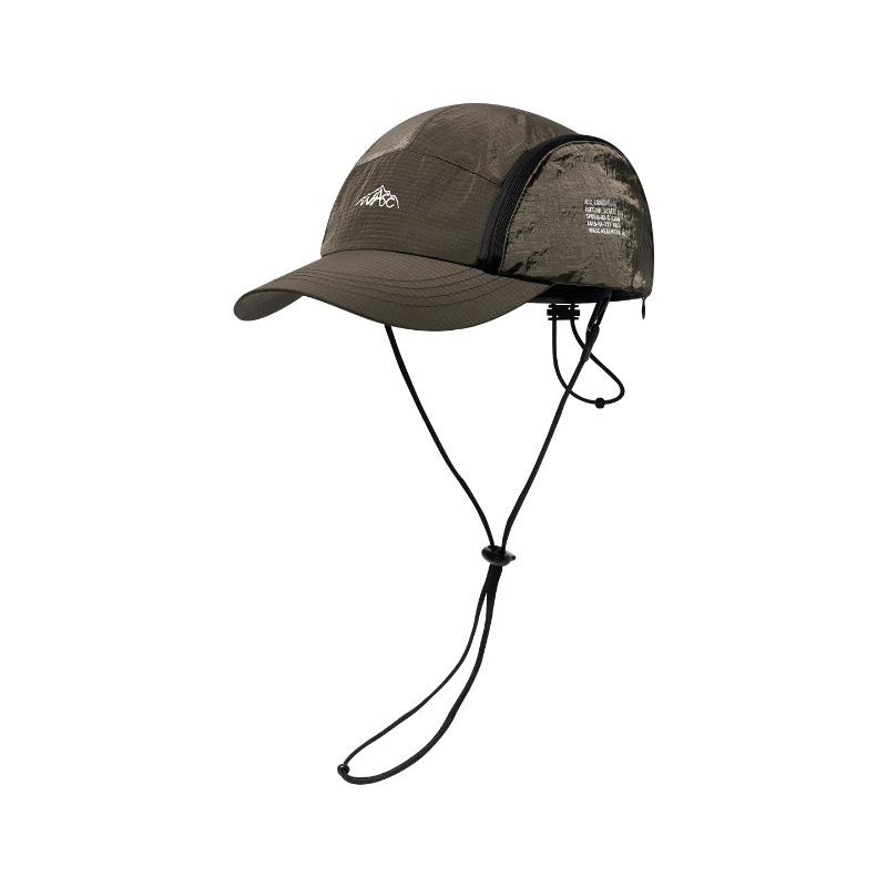 Mountain quick-drying baseball caps camping men's and women's outdoor waterproof sunscreen caps big head functional fishing caps summer