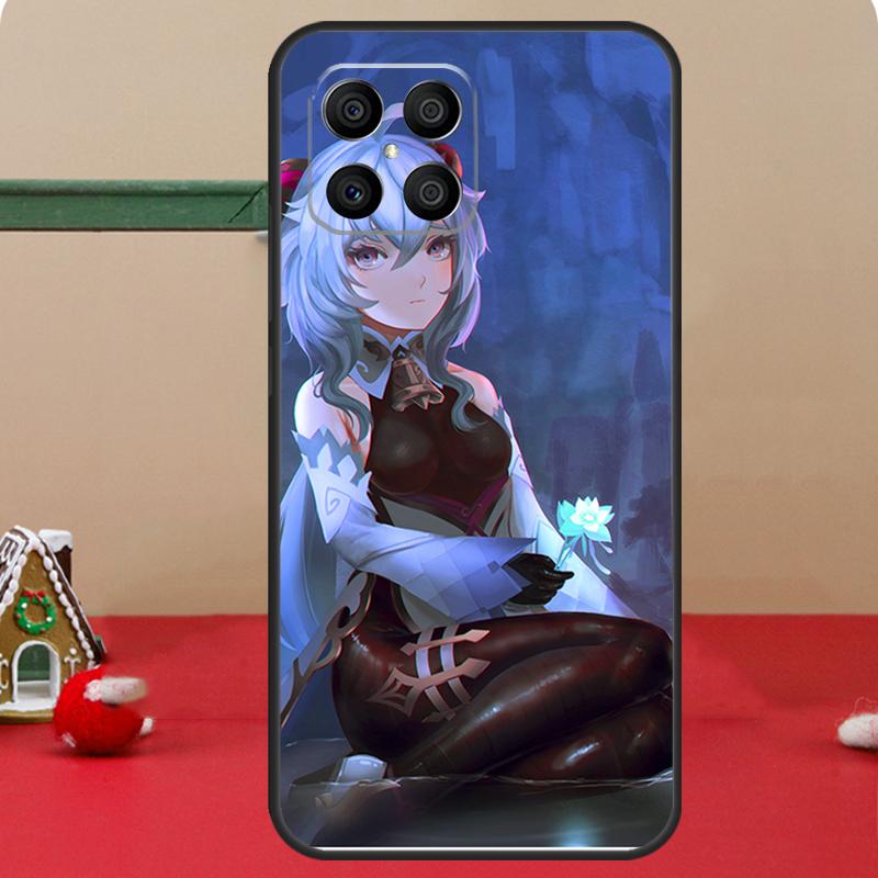 Ganyu Genshin Impact Case For Honor Magic 6 7 8 Pro Honor 400 200 70 90 Lite X8c X8b X9a X9b X9c X9d Win RT Cover