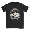 Casual T Shirt Summer But Why Penguin Meme  Hippie TShirts  Cotton Tee Shirt for Mens Aesthetic Cheap Print Short Sleeve Tees