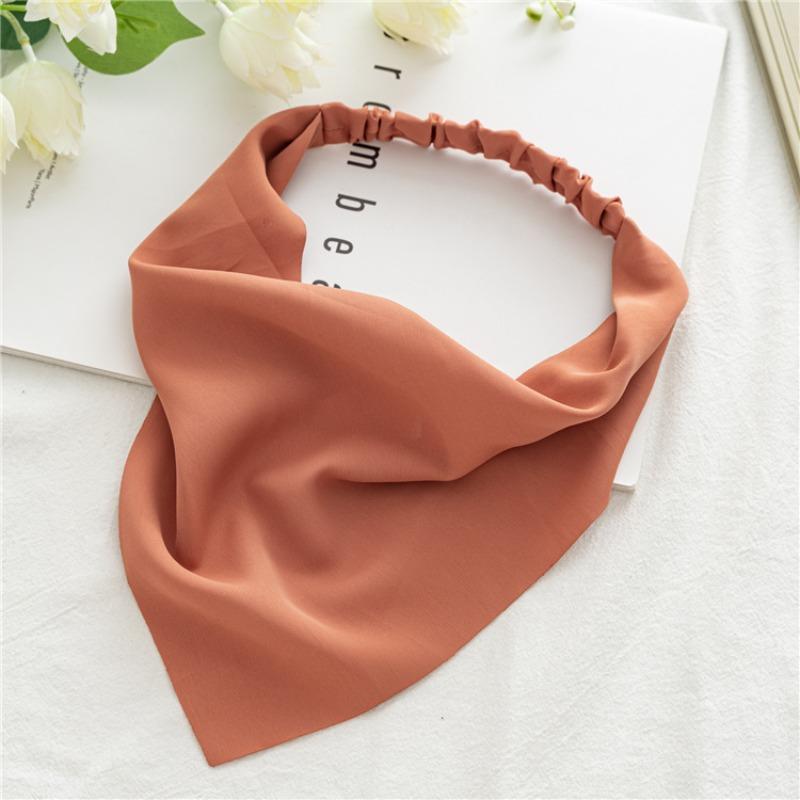 New Style Headscarf Hair Accessory - Elastic Band with Great Versatility - Women's Triangular Scarf Accessory for Hair Decoration