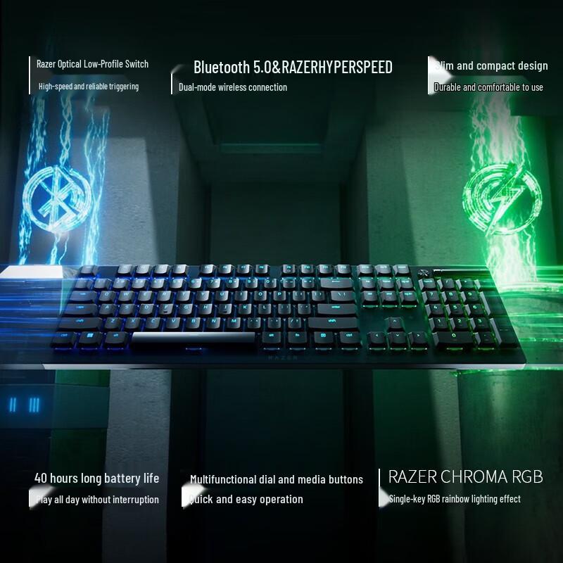

Razer DeathStalker V2 Pro Wireless Gaming Keyboard