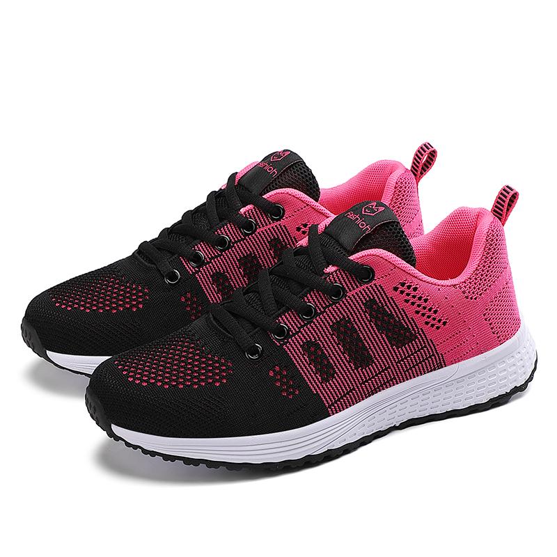 Spring / Autumn Women's Flying Women's Shoes Running Shoes Summer Breathable Casual Sports Women's Shoes