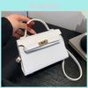 Fashionable Small Shoulder Bag Chic Casual Square Bag For Women Available In Black Red Brown White Khaki