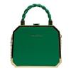 Fashion Designer Metal Square Bag Ladies Small Cell Phone Chain One Shoulder Crossbody Purse Box Evening Print Classical Solid
