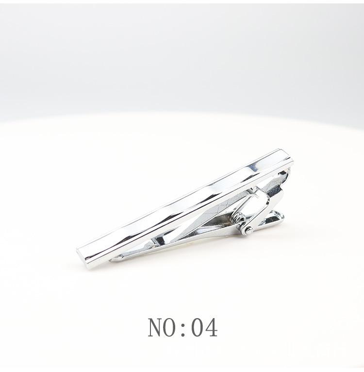 Tie Clip Accessories, Groom Best Man Dress Suit, Professional Business, Metal Simplicity