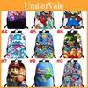 Super Mario Large 16 Inch School Backpack With Spacious Compartments And Durable Material