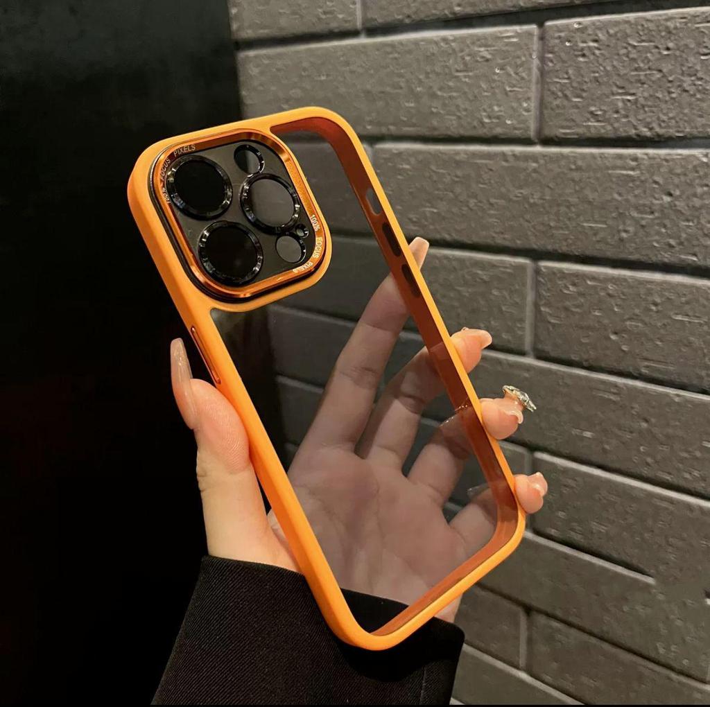 Carcasă Metalică Premium pentru Obiectivul Camerei pentru iPhone 17 Pro Max - Carcasă de Protecție Transparentă cu Acoperire Completă pentru Apple 16