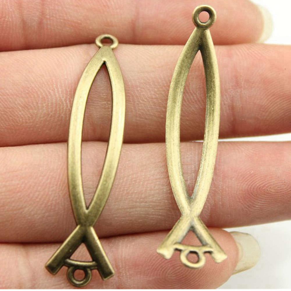 Pandantiv cu farmece din relicva lui Isus, bijuterii estetice artizanale