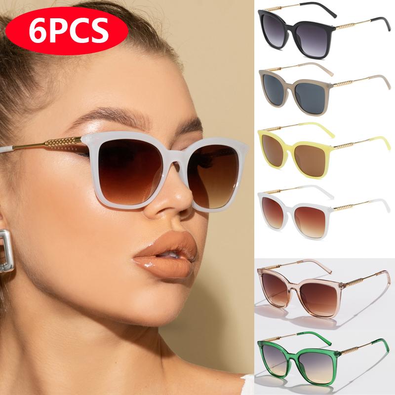 Classic Square Sunglasses Women Men Vintage Brand Sun Glasses Alloy Frame Retro Trend Fashion Style Shades Oculos de sol