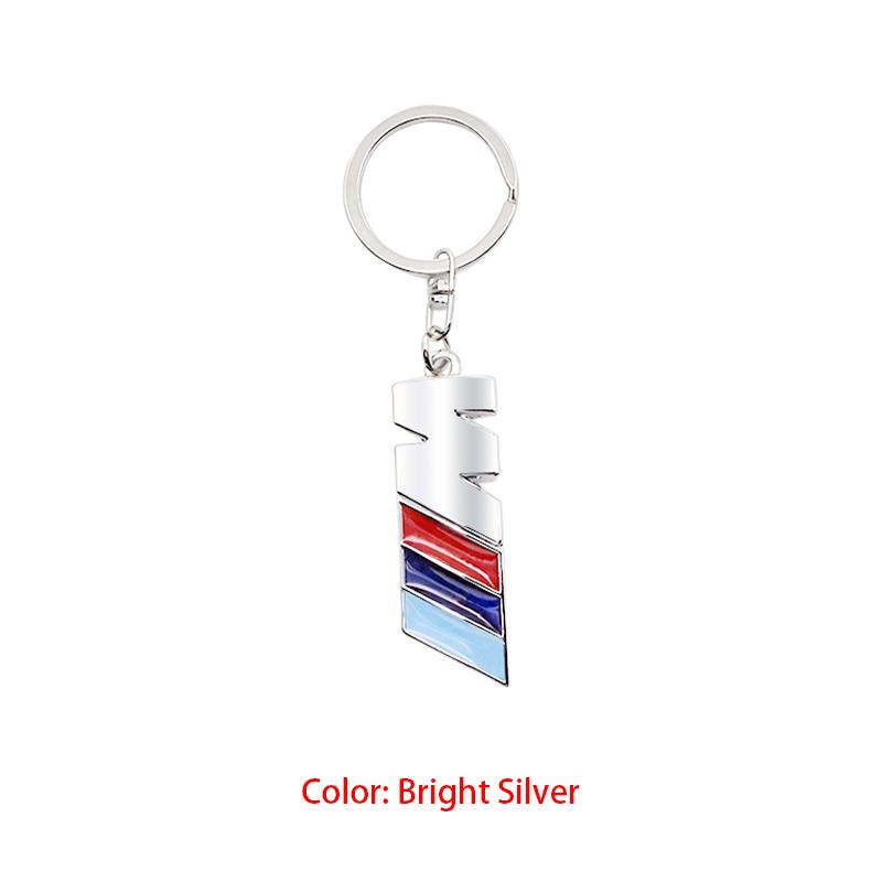 TFLB8 Car Logo Keychain Zinc Alloy Auto Key Ring Emblem Accessories For BMW M Performance E36 E60 E90 X2 X1 X3 X5 E46 E39 E70 M3 M5 M6