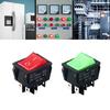 6-polige 2-Positionen Kippschalter 30A 250VAC LED-Licht Schalter für Boote Marine Schalter für Auto Boote Breadboards