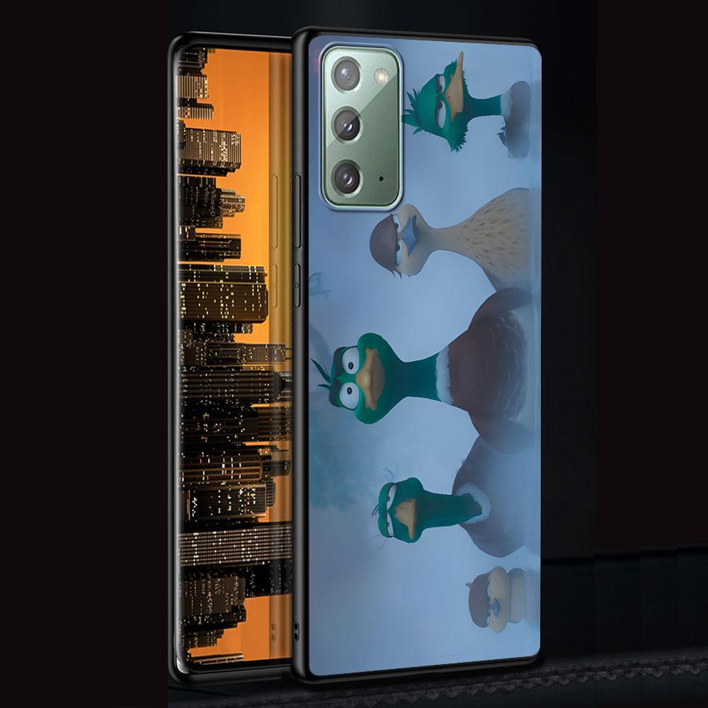 MIGRATION Cartoon Case for Samsung Galaxy Note 20 Ultra 8 10 Lite 9 TPU Phone Cover Note 10 Plus Black Soft Shell Funda Capa