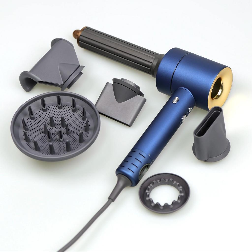 Super High Speed Hair Dryer For Hair With Curling Barrel 220V 1600W Styling Tool Hair Care & Styling High Speed Hair Dryers