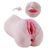 3in1 Realistic 3D Vagina Anal Plug Mouse Male Masturbator Cup Adult Sex Doll for Men Airplane Cup