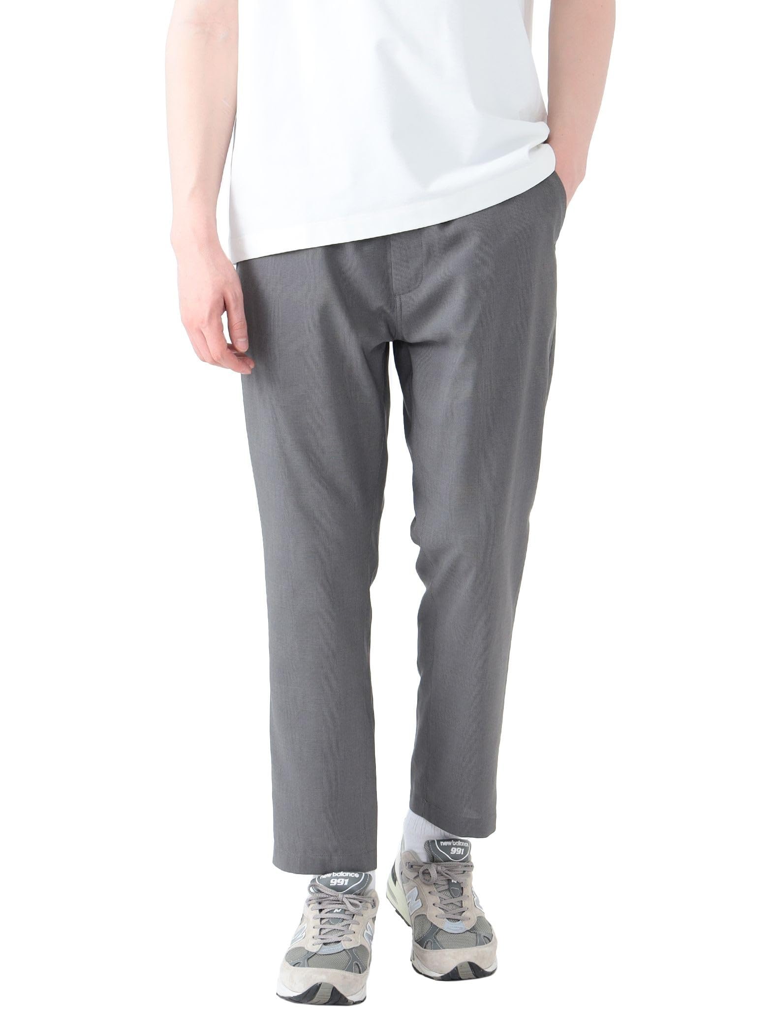 

Брюки Politoro Check Easy Pants СЕРЫЕ M [BEAMS HEART] Мужские