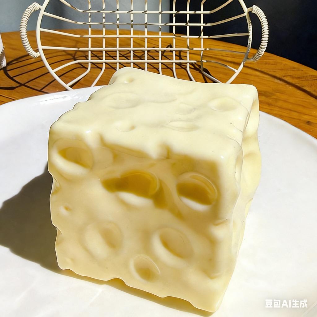 Simulated Cheese Slow Rebound Squishy Toy - Cheese Cube Pinch Decompression Toy Office Relax Stress Relief Ornament For Adults