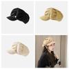 Korean Style Cloud Beret Newsboy Cap Painter Hat Simple Octagonal Hat  Streetwear