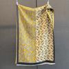 Autumn New Cashmere Tassel Scarf Women's Fashion Age-reducing Jacquard Scarf Warm and Thickened Large Shawl