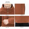 Jeep Men's Thickened Fleece Outdoor Stand Collar Jacket