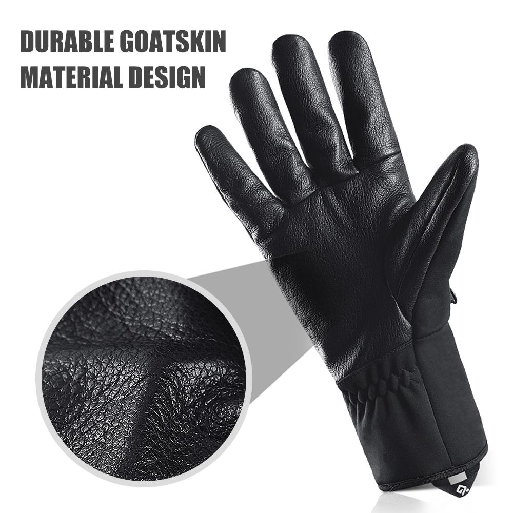 Winter Warm Gloves Men Women Rainproof Gloves Windproof Sports Thermal Gloves with Warm Lining