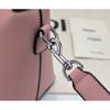 New pillow bag women's bag alphabet shoulder bag cowhide messenger bag genuine leather handbag casual versatile