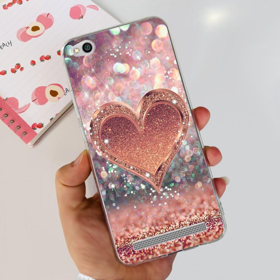 For Xiaomi Redmi 4A Case Fashion Butterfly Transparent Silicone Soft Cover For Xiaomi Redmi 5A Funda Redmi5A Redmi4A Phone Cases