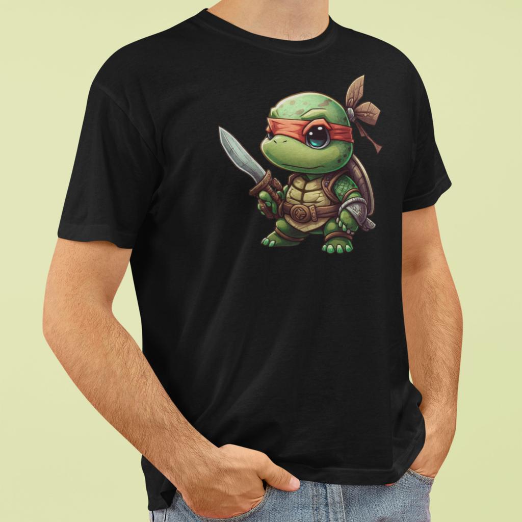 Cute Mutant Ninja 5 Animated Delight in This Adorable T-Shirt