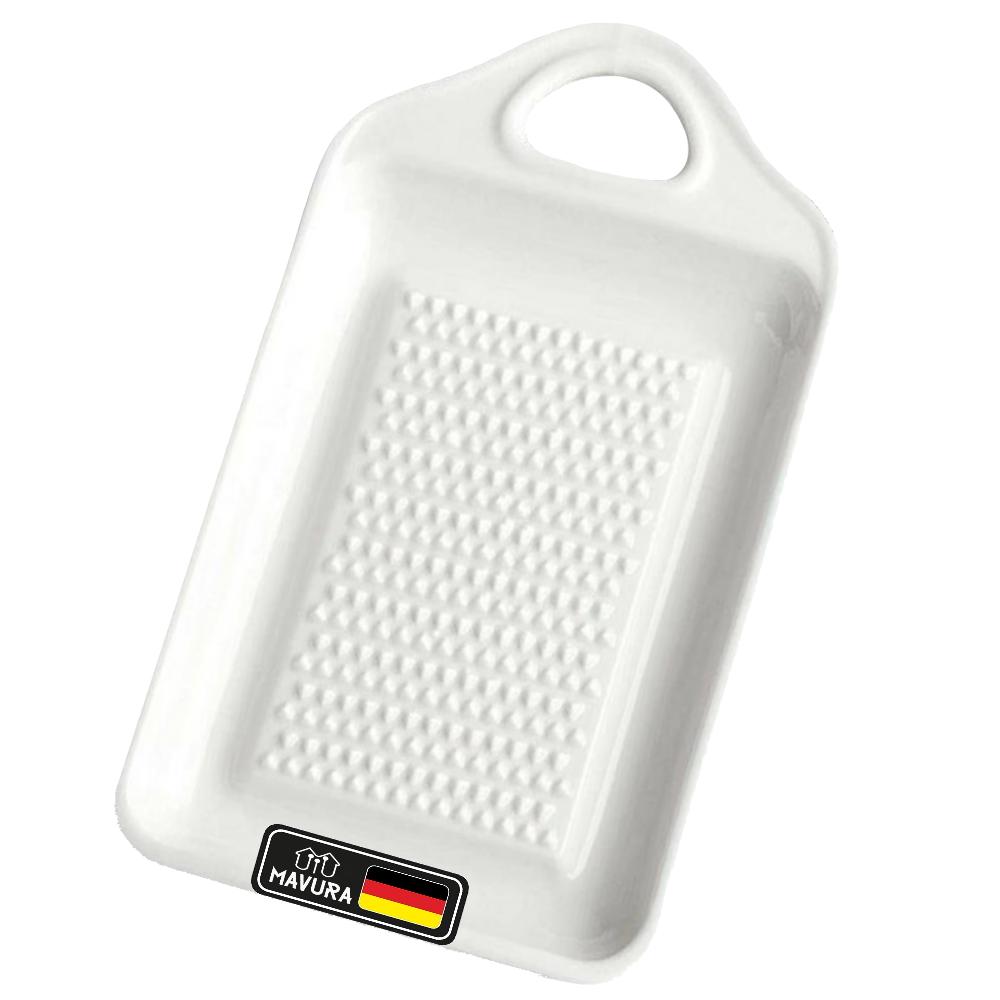 GenussReibe Keramik Ingwerreibe Kurkuma Muskat Knoblauch Parmesan Reibeteller