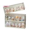 M-Acrylic Doll Collectible Display Case Transparent Toy Storage Box Stackable Dustproof Rack