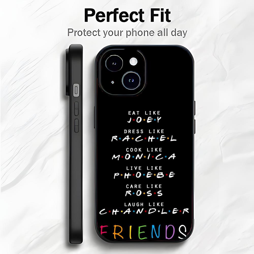 

Classic Hot TV Show F-Friends Phone Case Phone Case Soft Packaging Lightweight For iPhone17 16 15 14 13ProMax iphone12promax