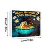 Halloween Countdown 24 Tage Lesen Geist Countdown Kalender 2D Acryl Halloween Dekoration Für Feiertag Kamin Baum Display Zuhause